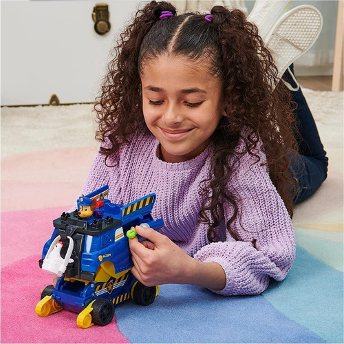 Vehículo Paw Patrol Chase Levanta Y Rescata