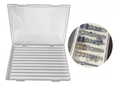 Caja De Acrílico, Organizador De Joyas, Abalorios, Extra