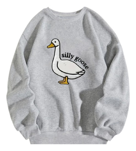 Polera Mujer Otoño Invierno Estampado Suéter Cuello Redondo