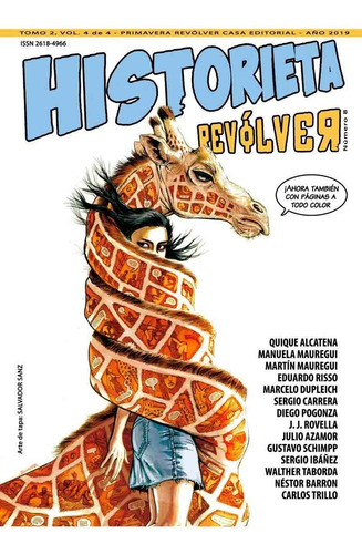 Historieta Revolver Tomo 2 Vol 4 - Varios Autores