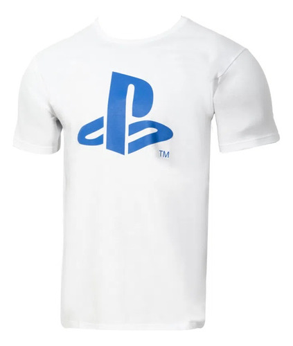 Remera Sony Playstation Logo Licencia Oficial - Unisex