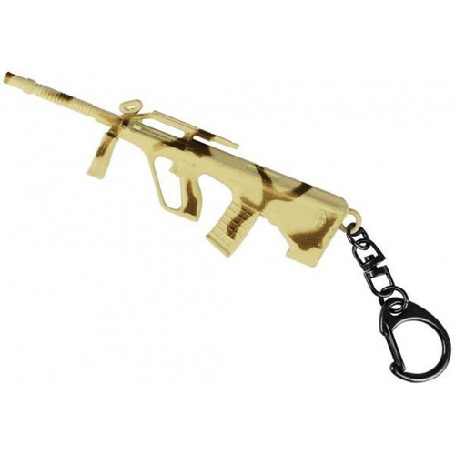 Chaveiro Metal Steyr Aug A1 10cm - Camuflado