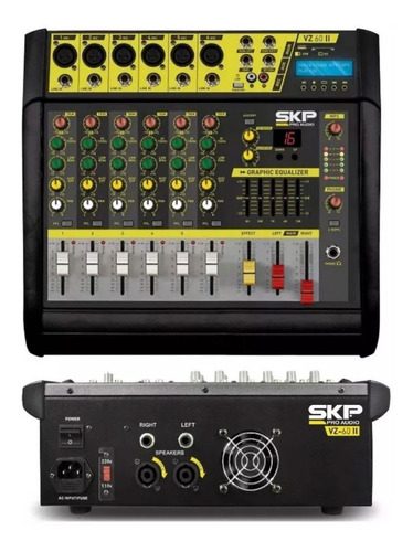 Mesa Skp Vz 60 Amplificada Vz 60 Ii 110/220V