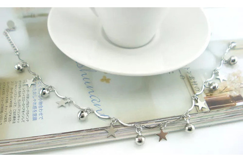Nn Pulseira De Tornozeleira Oh Para Mulheres, Descalças,