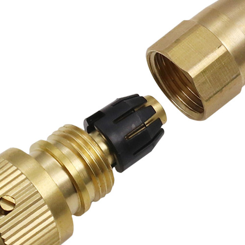 2 Adaptador De Manguera De Jardín Conector Rápido De