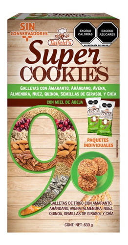 Taifelds Galletas De Trigo Con Semillas Y Nueces 630 G