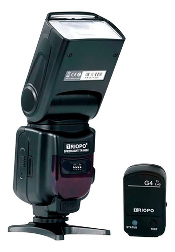 Flash Triopo Speedlight Tr-950 Ii Negro + Radio G4
