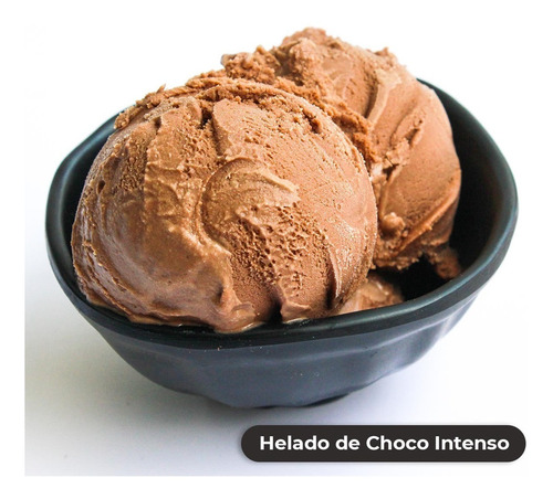 Gelato Artesanal De Chocolate. Presentación 4,5 Litros.