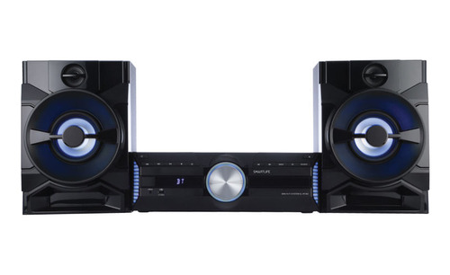 Minicomponente Bluetooth Cd Mp3 360w Smartlife Sl-hf360 Color Negro Potencia RMS 360 W