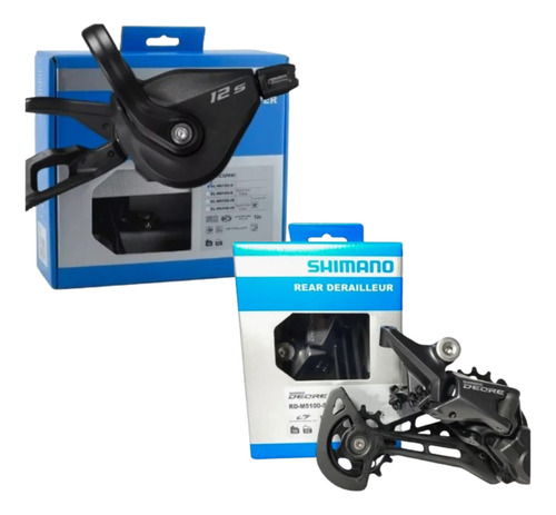 Kit Relação Cassete K7 12s 11/50t Câmbio Deore M6100 Shimano