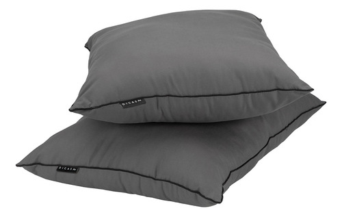 Sabanas + Almohada King Size Dicasa Ultra 2-pack Grey