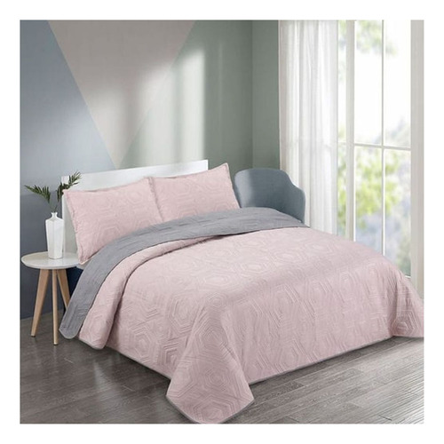 Cubrecama Quilt Verano 1.5 Plazas - Varios Colores