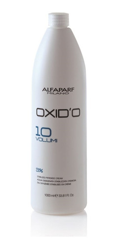 Oxidante Alfaparf 1 Litro X 10 Vol