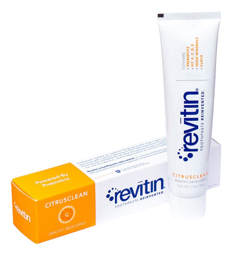 Pasta De Dientes Revitin Natural Prebiotic Oral Care 100 Ml,