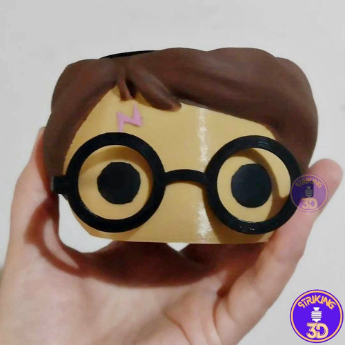 Mate Harry Potter Impresion 3d.bombilla De Regalo!lanus Este