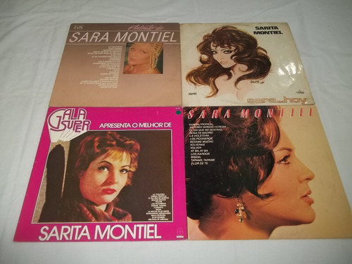 Lp Vinil - Sara Montiel - Sarita - 4 Discos