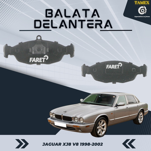 Balata Delantera Jaguar Xj8 V8  2001