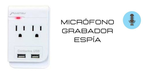 Microfono Grabador De Voz Espia