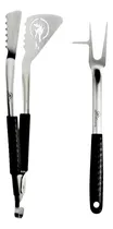 Comprar Par De Herramientas Bbq Dragon Garrá De Dragon Y Super Pinzas, Juego De Pinzas Y Tenedor Con Aleta De Coleta 2 En 1. Diseñados Para Asadores.