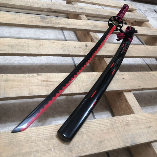 Katana Unique Espada Samurái Hoja Pintada Acero Inoxidable