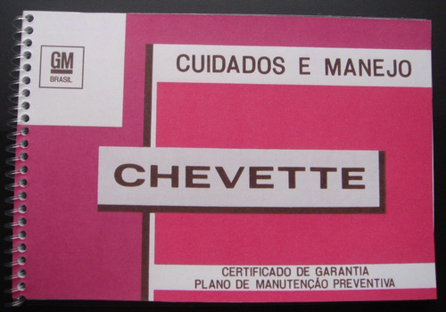 Manual Do Proprietário Chevette 1976