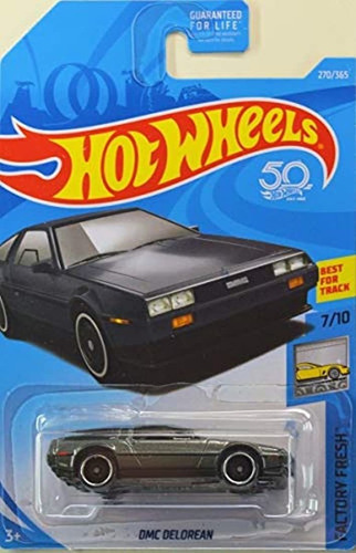 Hot Wheels 2018 50th Anniversary Factory Fresh Dmc Delorean