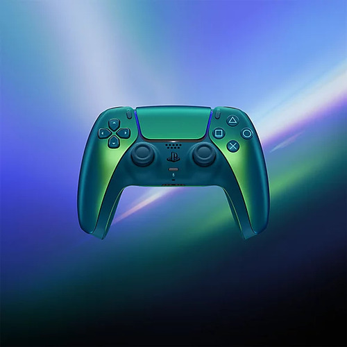 Controle sem fio DualSense Chroma Teal PS5 Sony CFI-ZCT1W cor verde