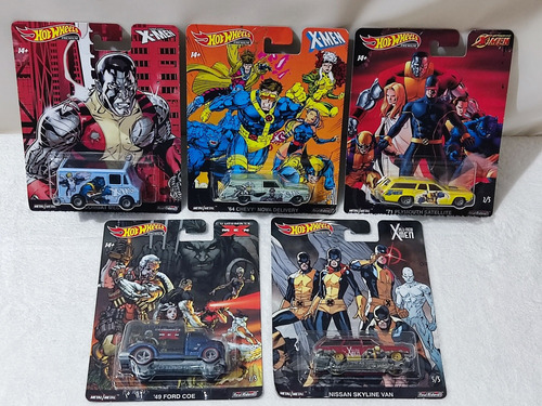 Hotwheels X-men Coleccion Completa De 2018, Ligeros Detalles