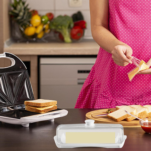 Platos De Mantequilla Recipiente Rectangular Para Mantequill