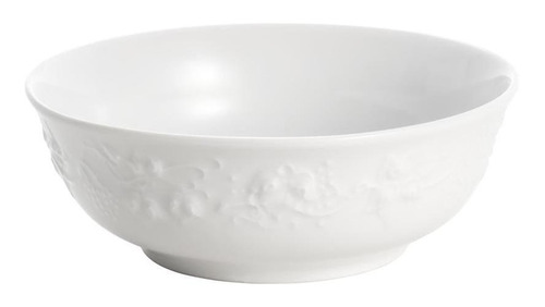 6 Bowls Wolff Limoges Vendange De Porcelana 14cm Cor Branco