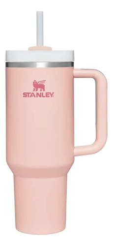 Garrafa Térmica Stanley Quencher H2.0 Flowstate 40 Oz Rosa Claro 1.18l