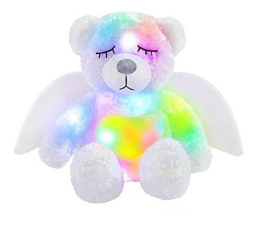 Oso De Peluche - Athoinsu Light Up Stuffed Angel Teddy Bear 