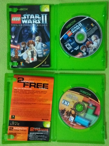 Coleccion De 4 Juegos Star Wars Xbox Clasico