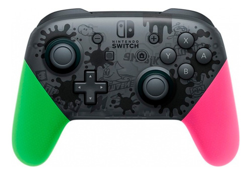 Control Pro Compatible Para Nintendo Switch Splatoon 2 Japon