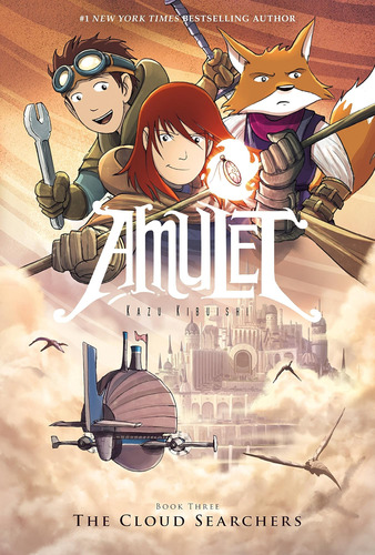 Libro: The Cloud Searchers: A Graphic Novel (amulet #3) (3)