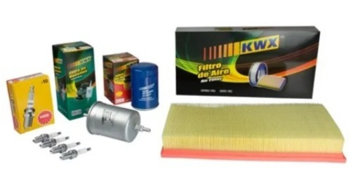 Kit Afinación Sin Aceite Jetta 2l 2002 2003 C/ Bujía Platino