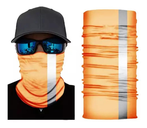 Bandana Con Reflejante Protección Solar Pesca Deportes Biker