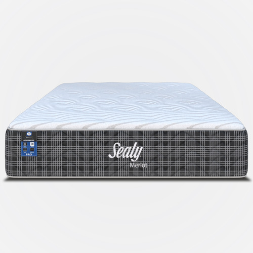 Colchón Sealy King Size Berlot + 2 Almohadas Active Premium