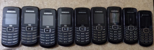 Celular Samsung E1086 Gt-e1086w - Lote C/ 9 Unidades