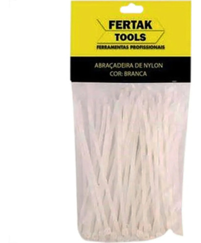 Abraçadeira Nylon Enforca Gato 4,8x300mm Fertak Pct C/50 Un