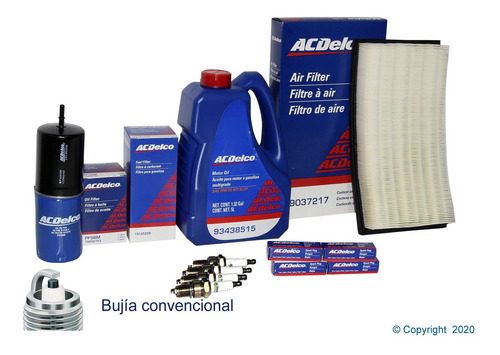 Kit De Afinacion 20w50 Mult Vw Jetta A4 1999-2009 Acdelco