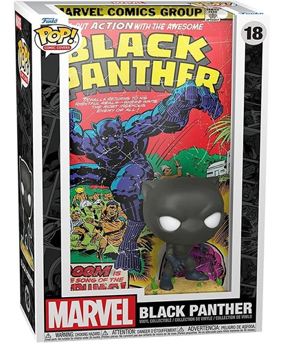 Funko Pop Comic Covers  Marvel- Black Panther #18