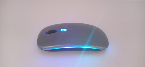 Imagen 7 de 7 de Mouse Inalámbrico Recargable Con Luces Led