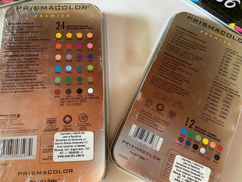 Imagen 3 de 3 de Colores Norma Atelier Y Prismacolor Premier Caja De 12/24/36