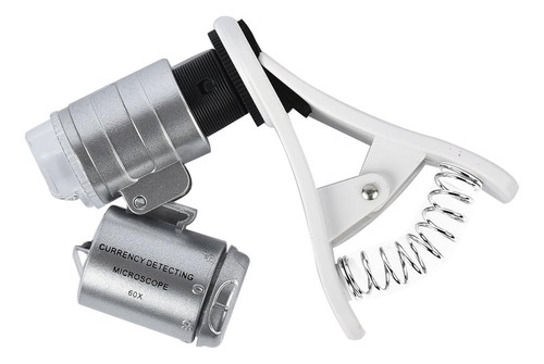 Lupa Microscopio Digital Para Celulares Universal 60x Led