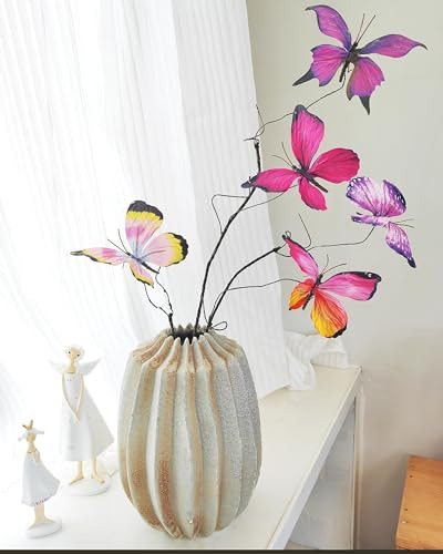 Mariposa Artificial, Mariposas De Seda, Mariposas Para Manua