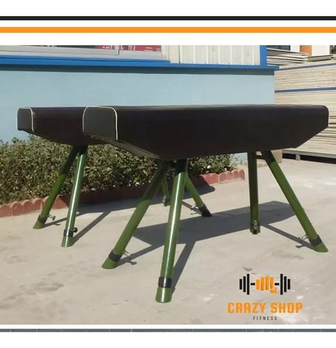 Imagen 3 de 10 de Potro Caballete De Gimnasia Con Arcos 1.60mts Pu Acerocrazy