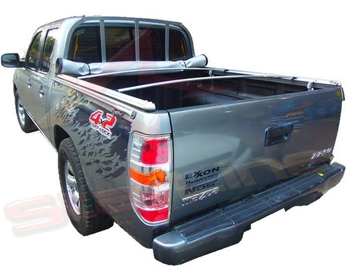 Carpa Plana Lona Mazda Bt50 Marcada Platon Camioneta Enrolla