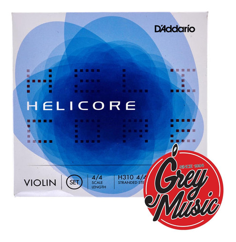 Encordado Para Violín Daddario Orchestral H310 4/4 Medium 