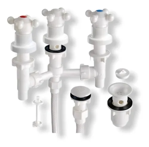 Griferia plastica online para baño